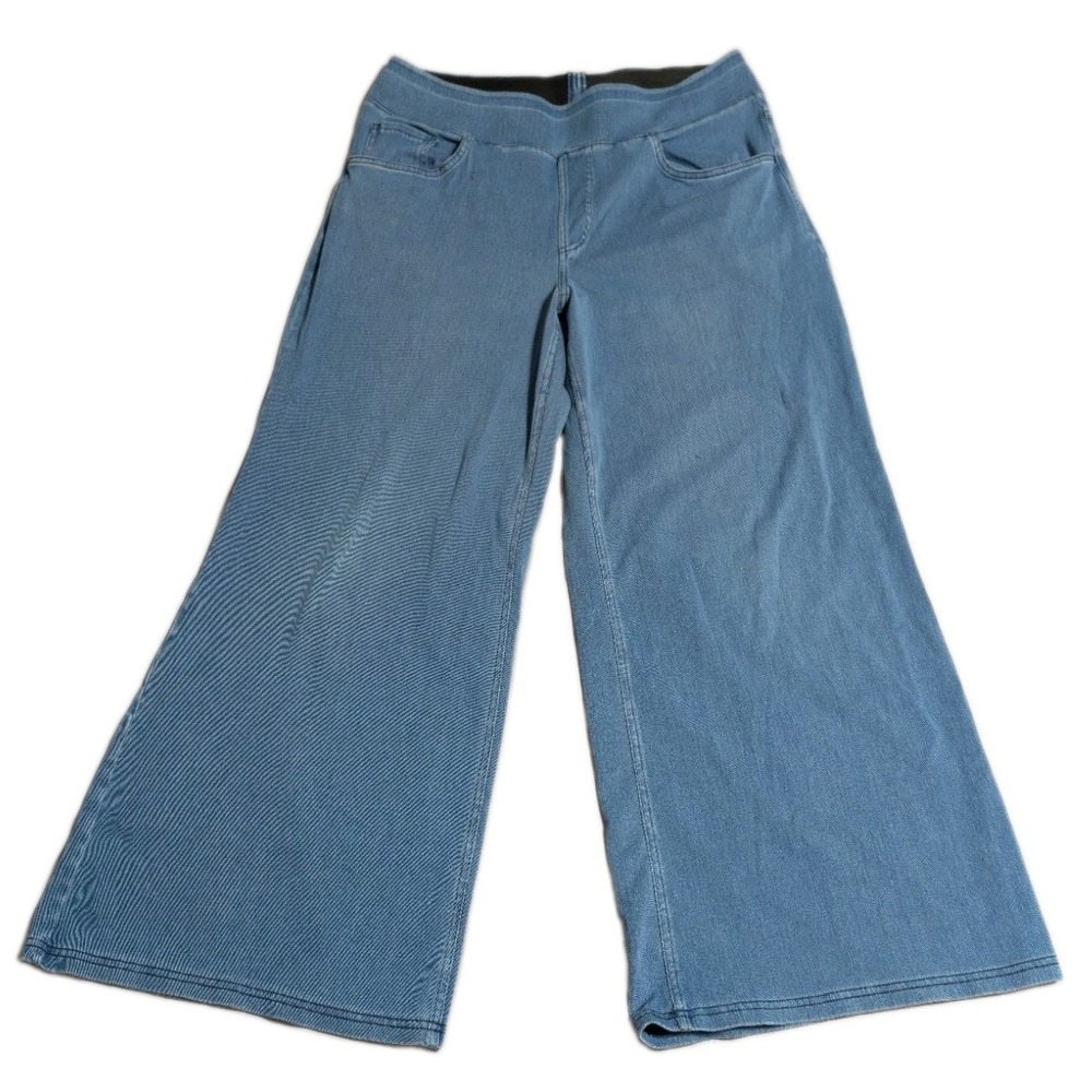 HALARA Magic High Waist Wide Leg Jeans Womens XL Petite Light Wash Stretch Denim